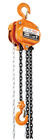 Dentarello arancio del paranco a catena manuale di 10 T doppio che frena per l'uso di sollevamento
