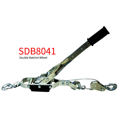 Manuale manicotto di gomma Cavo in acciaio tiratore 2400MM Lunghezza per cavo galvanizzato