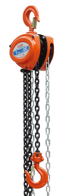 3m - 12m Blocco di catena manuale rosso/giallo/azzurro/verde Con peso di 5,3 kg e 7,1 diametro della catena