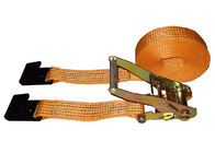 imbracature della tessitura del poliestere 5000kg con il gancio/il carico piani che frusta cinghia